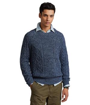 男装拉夫劳伦毛衣, Ralph Lauren | Aran-Knit Cotton Cardigan商品图片 