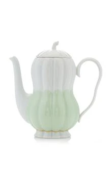 Giambattista Valli Home | Giambattista Valli Home - Porcelain Coffee Pot - Green - Moda Operandi,商家Fashion US,价格¥6646