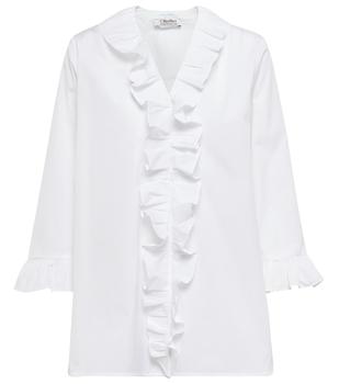 推荐Zanora ruffled cotton blouse商品