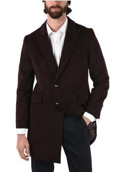 推荐Corneliani Men's  Burgundy Other Materials Coat商品