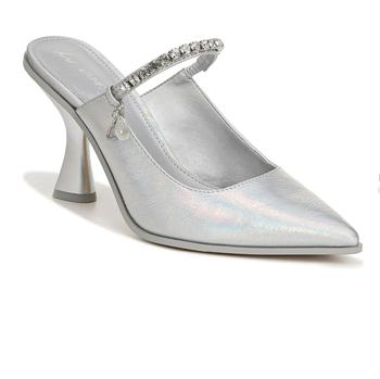 Monqiue Pointed Toe Mule in Silver product img