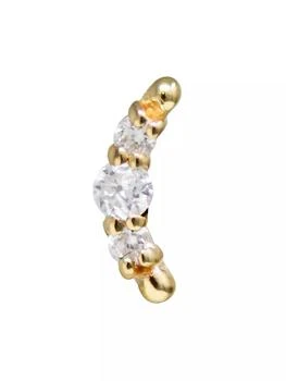 Anzie | Anzie X Mel Soldera 14K Yellow Gold & 0.06 TCW Diamond Earring,商家Saks Fifth Avenue,价格¥2213