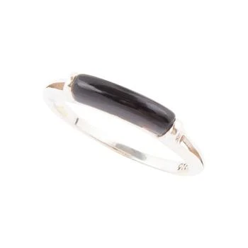 Barse | Bar None Sterling Silver and Onyx Ring,商家Macy's,价格¥584