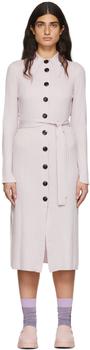 ganni裙, Ganni | Pink Merino Wool Midi Dress商品图片 额外8.5折, 额外八五折