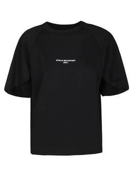 推荐Stella McCartney Logo Print Crewneck T-Shirt商品