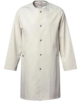 FURSAC | Gabardine collarless raincoat,商家24S Paris,价格¥4459