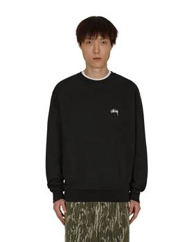 推荐Overdyed Crewneck Sweatshirt Black商品