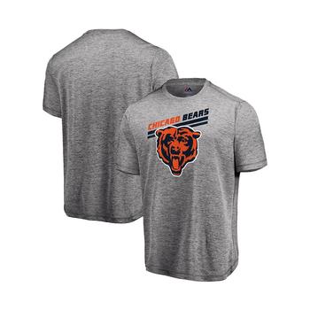 Majestic, Majestic | Men's Gray Chicago Bears Showtime Pro Grade Cool Base T-shirt商品图片 7.2折