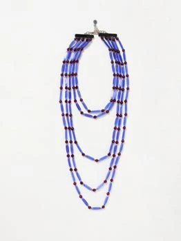 推荐Emporio Armani multi-strand necklace in resin商品