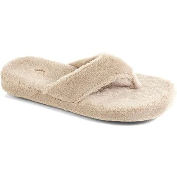 推荐Acorn Womens New Spa Plush Comfort Thong Slippers商品