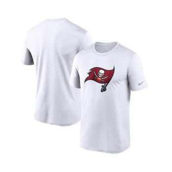 推荐Men's White Tampa Bay Buccaneers Logo Essential Legend Performance T-shirt商品