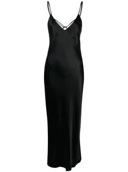 FORTE_FORTE | FORTE_FORTE Viscose satin slip dress,商家Baltini,价格¥2191