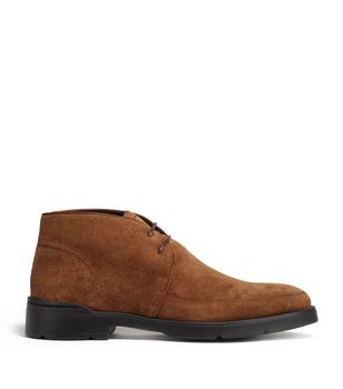 zegna鞋, Zegna | Suede Beatle Ankle Boots商品图片 