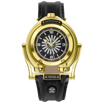 GV2 by Gevril Triton Black Dial Mens Watch 3408 product img