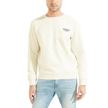 GUESS | Men's Ermes Classic-Fit Embroidered Logo Fleece Sweatshirt商品图片,7折