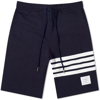 thom browne裤, Thom Browne | Thom Browne Engineered Stripe Sweat Short商品图片 