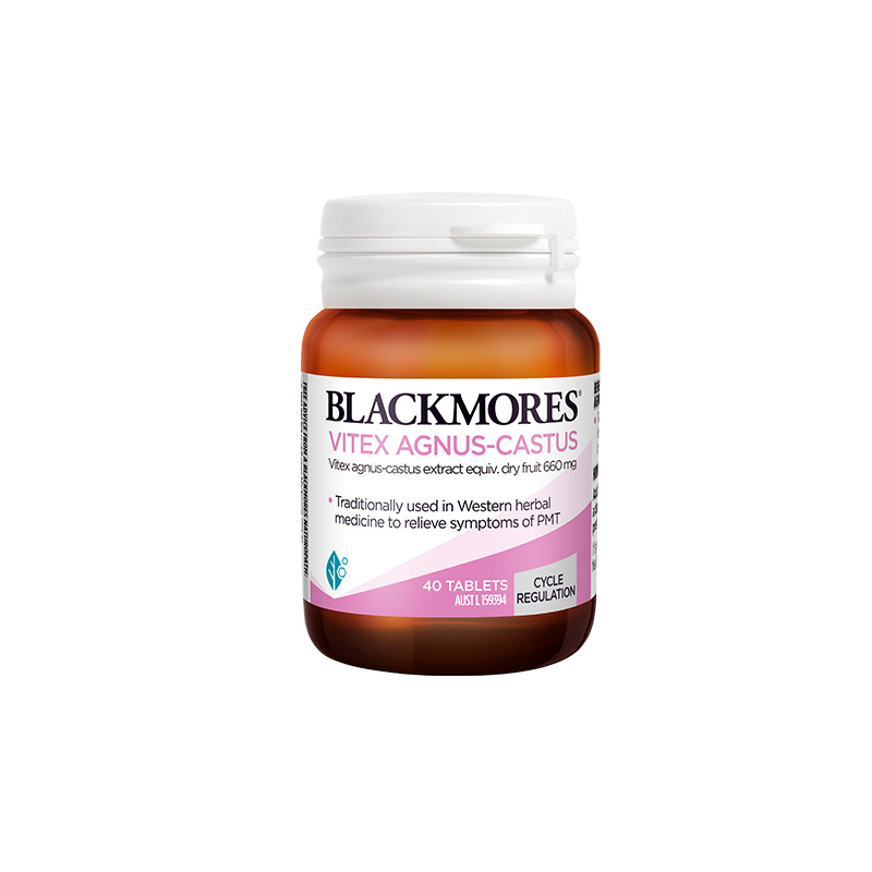 澳洲直邮Blackmores澳佳宝圣洁莓调理内分泌卵巢黄体酮40粒