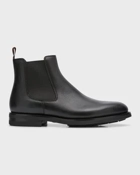 推荐Men's Enver Leather Chelsea Boots商品
