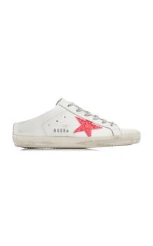 推荐Golden Goose - Superstar Sabot Leather Slip-On Sneakers - White - IT 39 - Moda Operandi商品