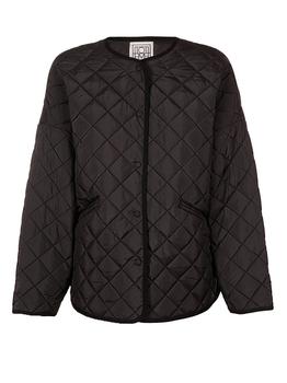 商品Totême | Totême Oversized Quilted Buttoned Jacket,商家Cettire,价格¥2925图片