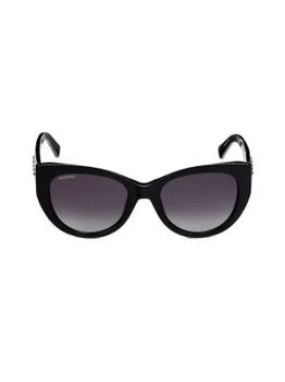 Swarovski | 53MM Cat Eye Sunglasses,商家Saks OFF 5TH,价格¥462