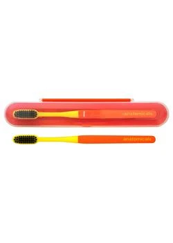 ANATOMICALS | And Ain't That The Tooth Toothbrush & Case - Orange,商家Harvey Nichols,价格¥42