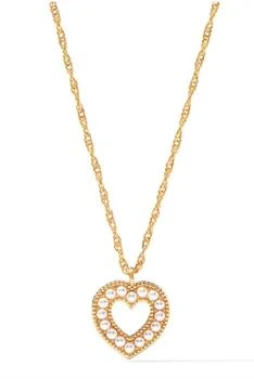 Julie Vos | Esme Heart Pearl Solitaire Necklace In White,商家Premium Outlets,价格¥870