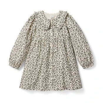 Janie and Jack | Ivory Floral Dress (Toddler/Little Kid/Big Kid),商家Zappos,价格¥507