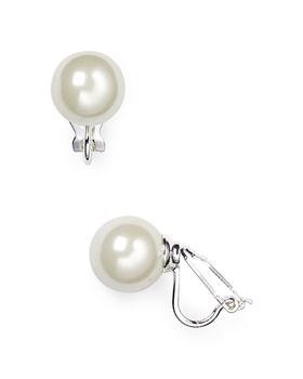商品珍珠耳环Imitation-Pearl Clip-On Earrings图片