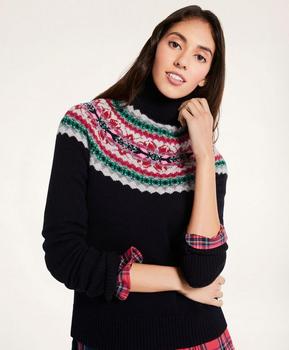 Brooks Brothers | Lambswool Fair Isle Sweater商品图片,3.5折