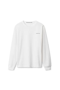 Alexander Wang | LONG-SLEEVE TEE IN HIGH TWIST JERSEY商品图片,