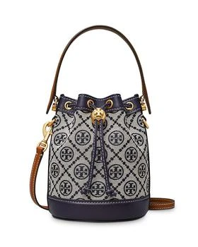 Tory Burch | T Monogram Jacquard Mini Bucket Bag,商家Bloomingdale's,价格¥2404