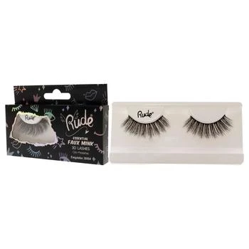 Rude Cosmetics | Essential Faux Mink 3D Lashes - Exquisite by Rude Cosmetics for Women - 1 Pc Pair,商家Premium Outlets,价格¥96