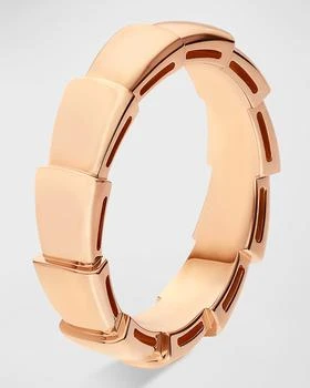 BVLGARI | Serpenti Viper Wedding Band Ring in 18k Rose Gold, EU 61 / US 9.5,商家Neiman Marcus,价格¥15037