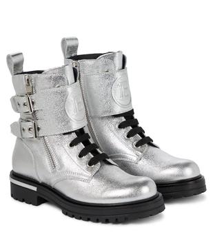 商品Balmain | Leather combat boots,商家MyTheresa,价格¥2672图片
