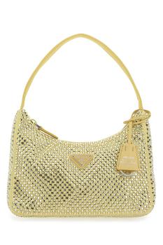 Prada | Prada Crystal Embellished Mini Shoulder Bag商品图片,