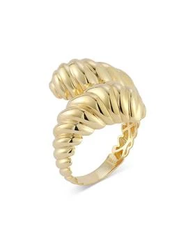 Moon & Meadow | 14K Yellow Gold Twist Bypass Ring,商家Bloomingdale's,价格¥5874