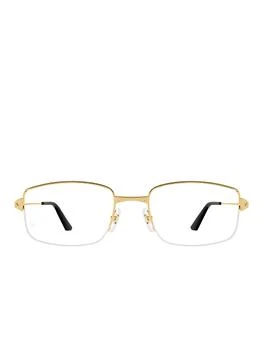 Cartier | Cartier Rectangle Frame Glasses 8折, 独家减免邮费