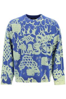 推荐SPRAY-EFFECT PATTERNED SWEATER商品