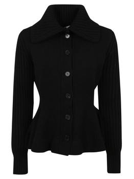 Alexander McQueen | Alexander McQueen Buttoned Peplum Jacket商品图片,7.6折