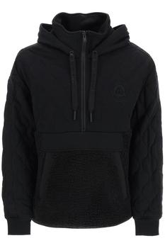 Moose Knuckles | Moose Knuckles Embossed Puff Logo Patch Zipped Sweater商品图片,7.2折起