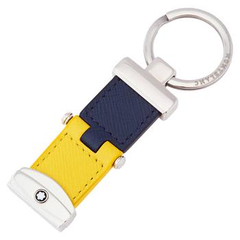 万宝龙真假, MontBlanc | Sartorial Key Fob Pivot System- Indigo-Yellow商品图片 5.3折