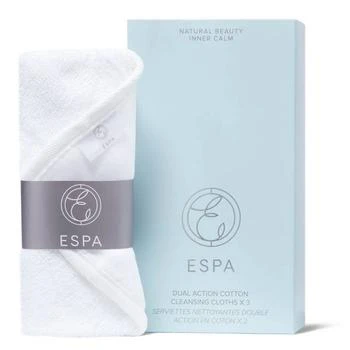 推荐ESPA Dual Action Cotton Cleansing Cloths (Set of 3)商品