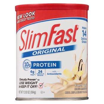 商品SlimFast | 膳食纤维蛋白奶昔 香草味,商家Walgreens,价格¥71图片