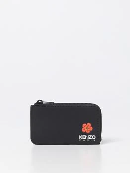 Kenzo | Kenzo Boke credit card holder in leather,商家GIGLIO.COM,价格¥434