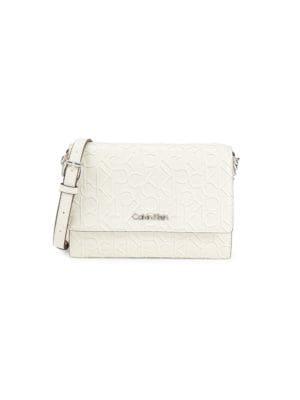 Calvin Klein | Logo Embossed Crossbody Bag商品图片,
