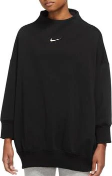 推荐Nike Women&s;s Sportswear Phoenix Fleece Mock Neck Sweatshirt商品