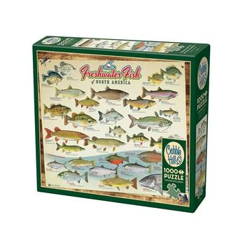 Cobble Hill | Freshwater Fish of North America Puzzle,商家Macy's,价格¥133