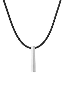 商品Bolt Sterling Silver Vertical Pendant Necklace图片