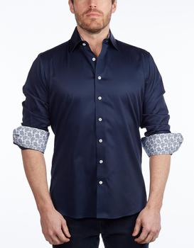 Levinas, Levinas | Contemporary Fit Contrast Detailed Button Down商品图片 2.2折